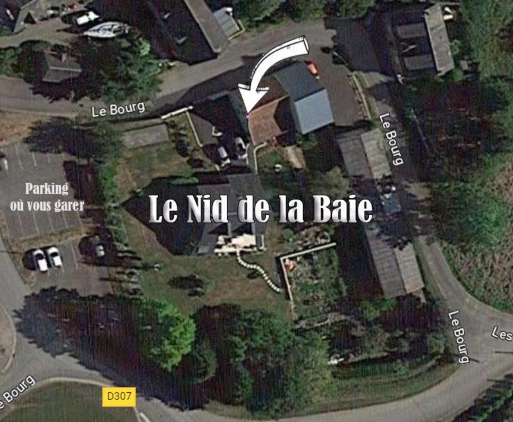 Le Nid De La Baie Apartment Crollon Exterior foto